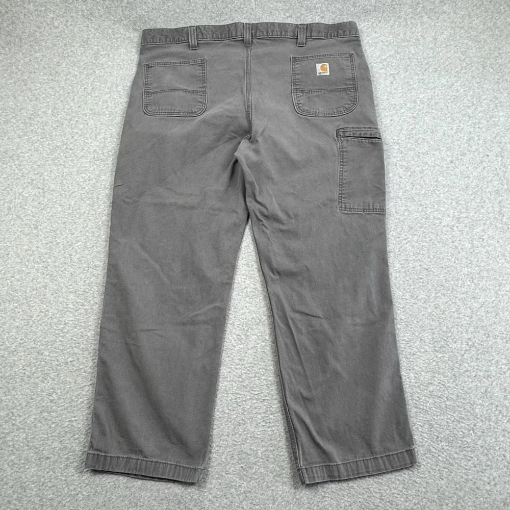 Carhartt 102291 Rugged Flex‎ Rigby Canvas Dungaree Relaxed Fit Work Pants 44x30